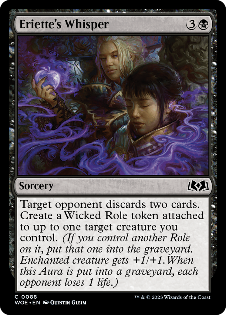Eriette's Whisper [Wilds of Eldraine]-1