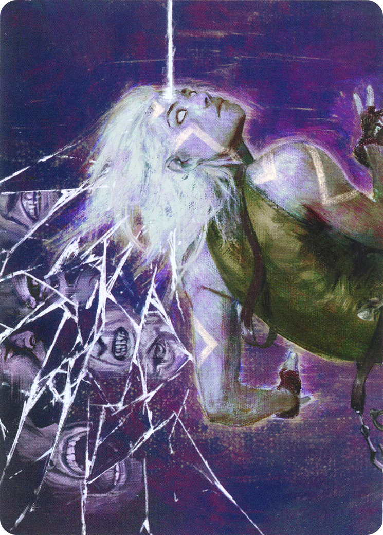 Anticognition // Anticognition (AZNR-046) - Zendikar Rising Art Series (Borderless) Foil-1