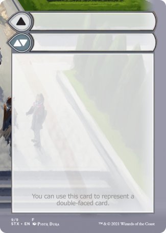 Helper Card (9/9) [Strixhaven: School of Mages Tokens]-1