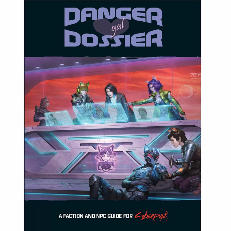 Cyberpunk RED RPG: Danger Gal Dossier-1