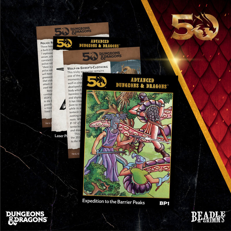 Beadle & Grimm's Classic Module Collection Expedition to Barrier Peaks Dice & Accessories Set D&D 50
