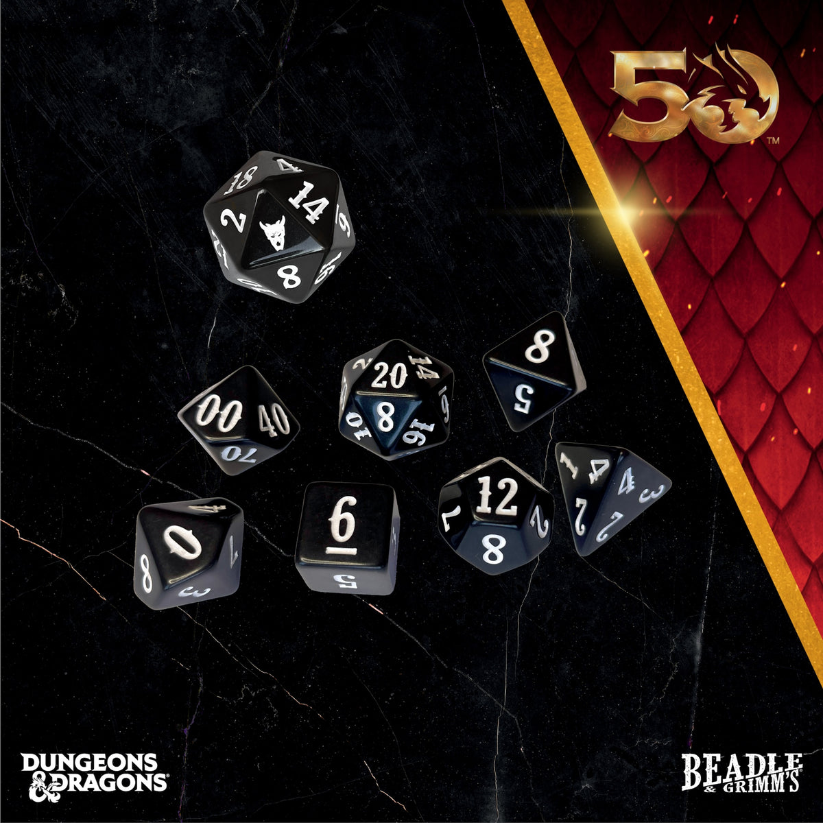 Beadle & Grimm's Classic Module Collection The Temple of Elemental Evil Dice & Accessories Set D&D