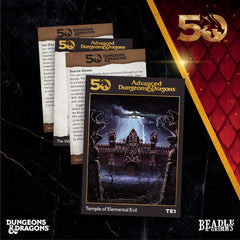 Beadle & Grimm's Classic Module Collection The Temple of Elemental Evil Dice & Accessories Set D&D