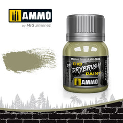 Ammo by MIG -  Drybrush - Medium Green