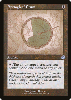 Springleaf Drum (Retro Schematic) [The Brothers' War Retro Artifacts]-1