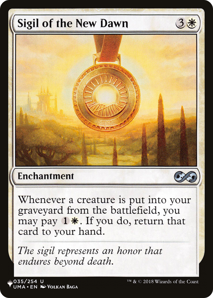 Sigil of the New Dawn [The List]-1