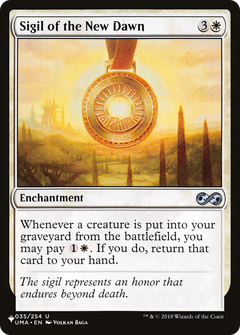 Sigil of the New Dawn [The List]-1