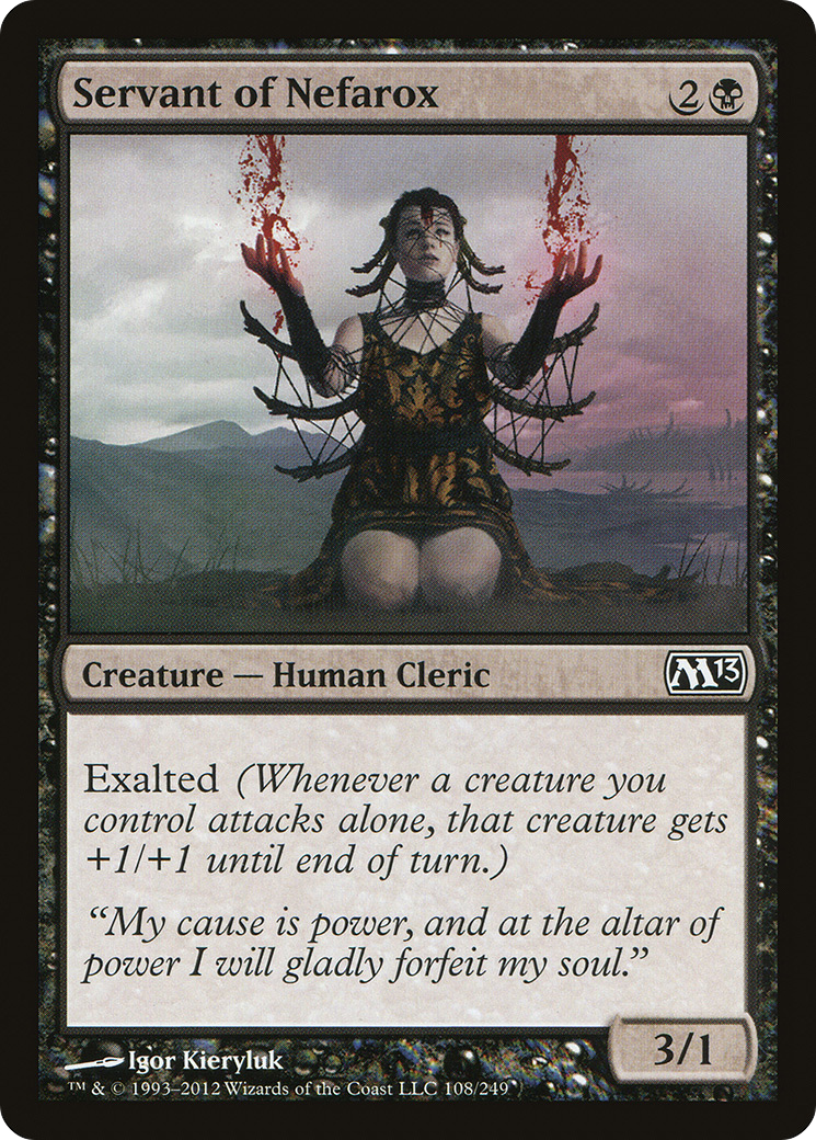 Servant of Nefarox [Magic 2013]-1