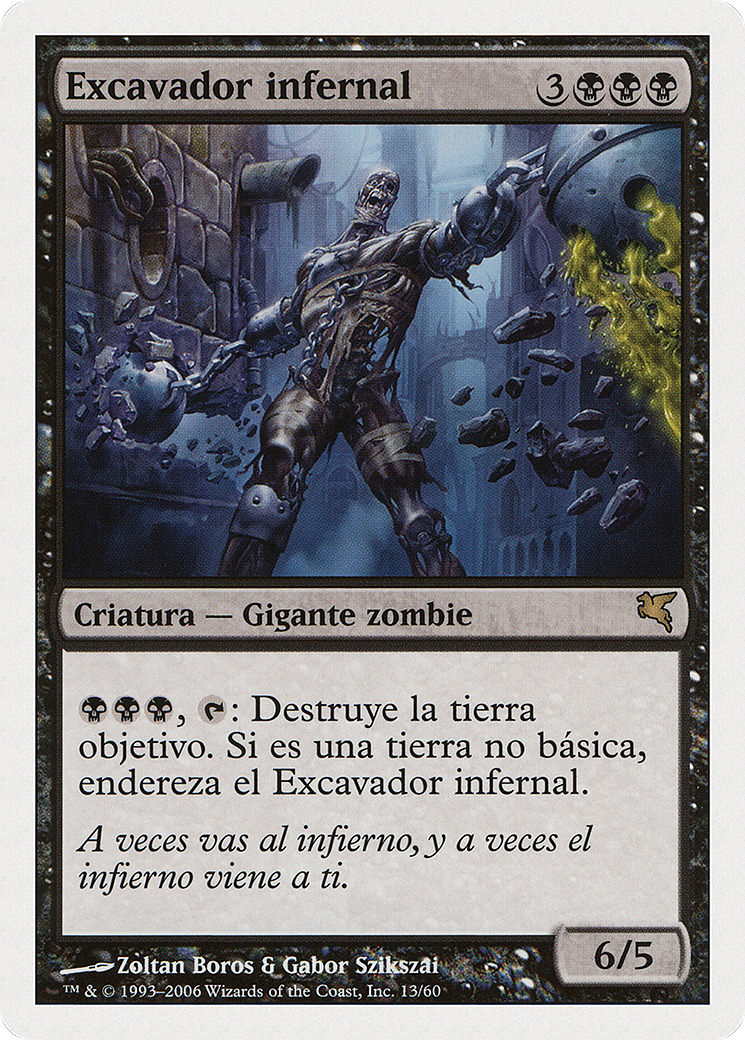 Helldozer (Spanish) - "Excavador infernal" (PSAL-F13) - Salvat 2005-1