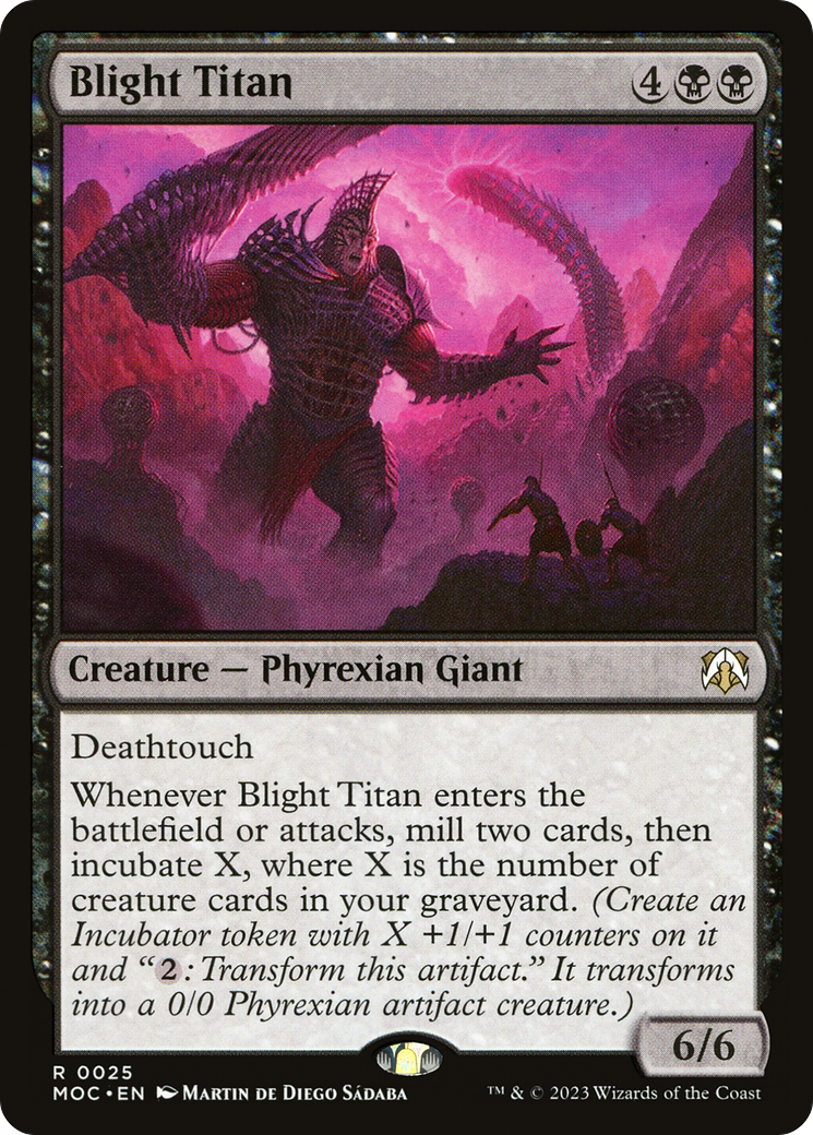 Blight Titan [March of the Machine Commander]-1
