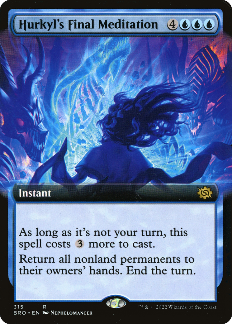 Hurkyl's Final Meditation (Extended Art) [The Brothers' War]-1
