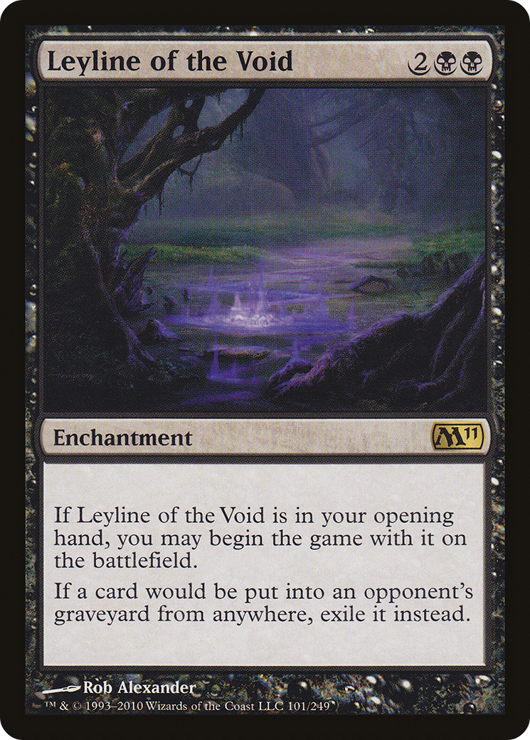 Leyline of the Void [Magic 2011]-1