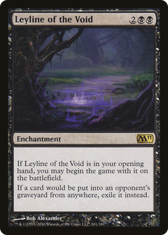 Leyline of the Void [Magic 2011]-1
