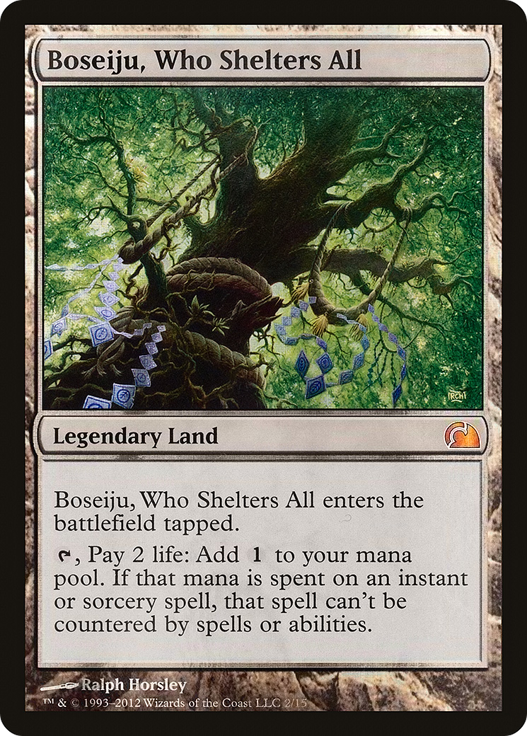 Boseiju, Who Shelters All [From the Vault: Realms]-1