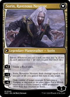 Sorin of House Markov // Sorin, Ravenous Neonate [Modern Horizons 3]-2