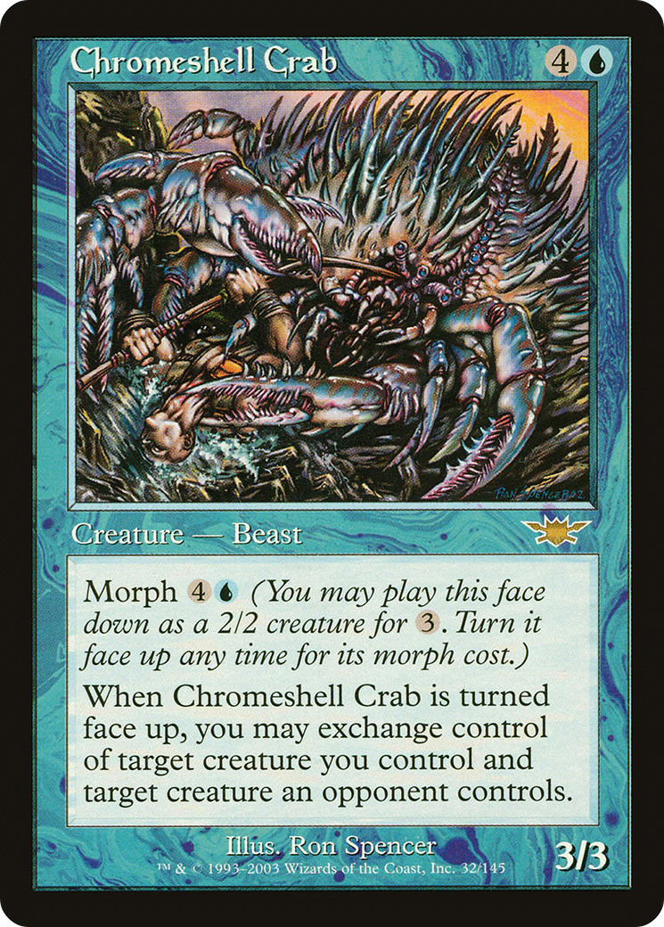 Chromeshell Crab [Legions]-1