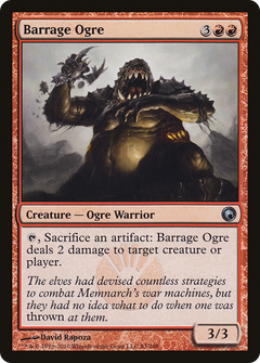 Barrage Ogre [Scars of Mirrodin]-1