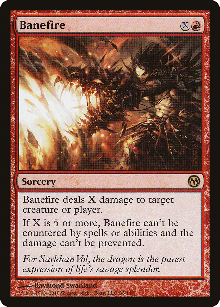 Banefire [Duels of the Planeswalkers]-1