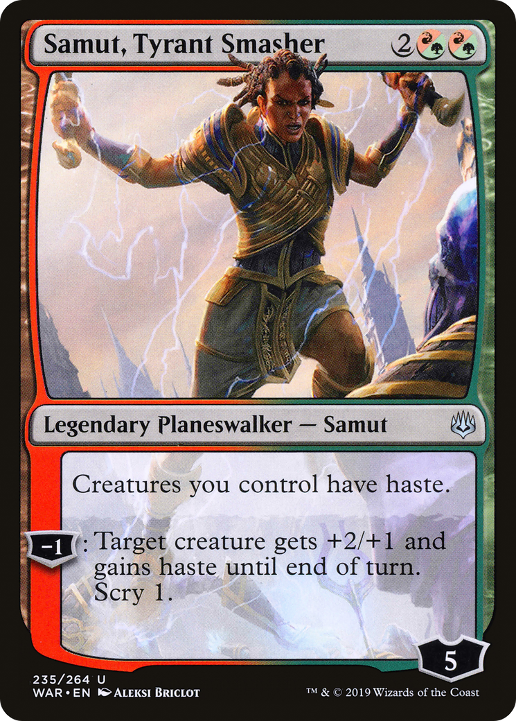 Samut, Tyrant Smasher [War of the Spark]-1