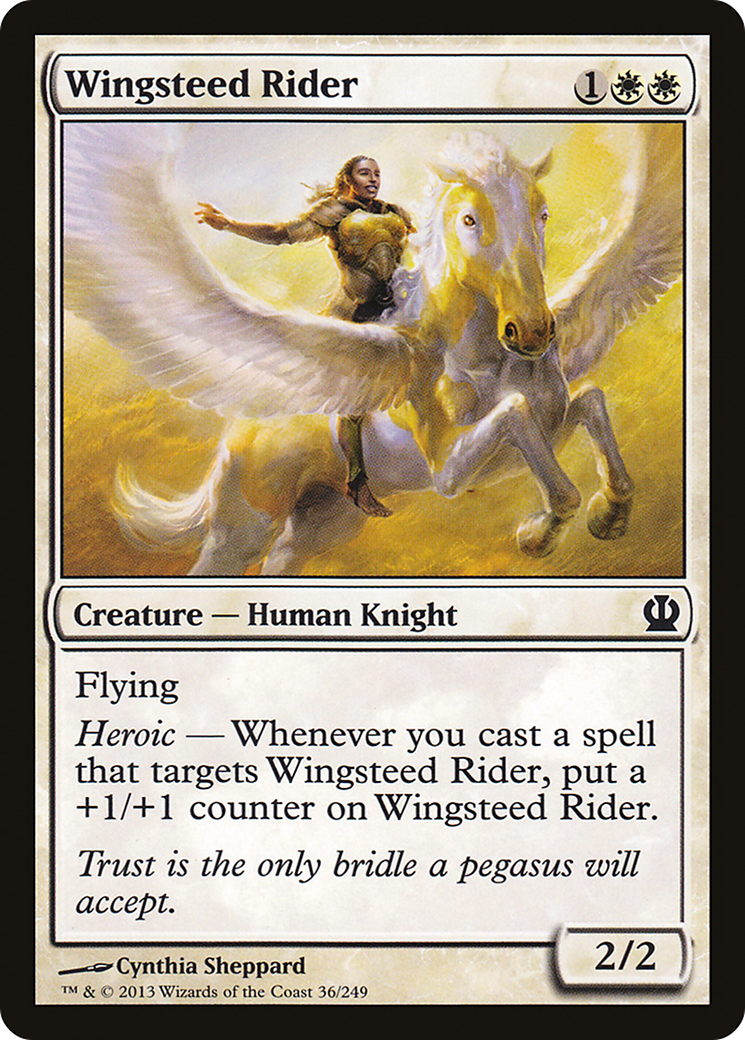 Wingsteed Rider (THS-036) - Theros Foil-1