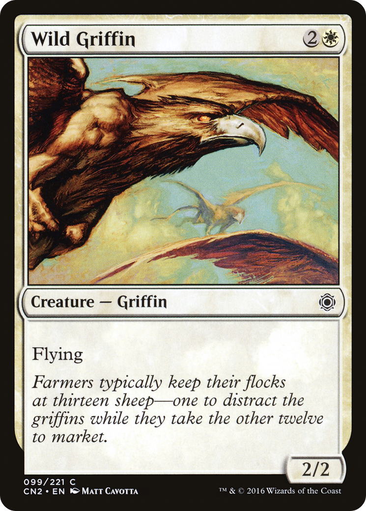 Wild Griffin (CN2-099) - Conspiracy: Take the Crown Foil-1