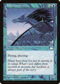 Tolarian Drake (WTH-) - Weatherlight-1
