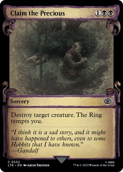 Claim the Precious [The Lord of the Rings: Tales of Middle-Earth Showcase Scrolls]-1