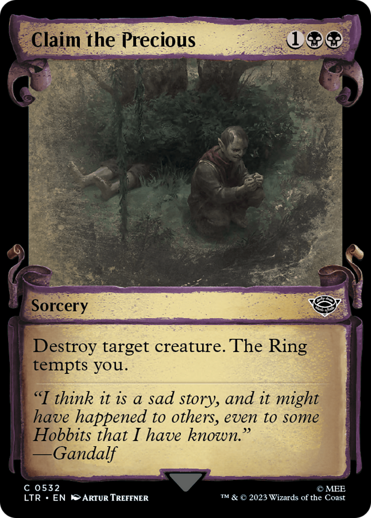 Claim the Precious [The Lord of the Rings: Tales of Middle-Earth Showcase Scrolls]-1