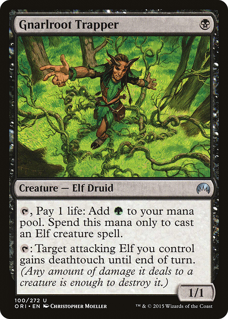 Gnarlroot Trapper [Magic Origins]-1