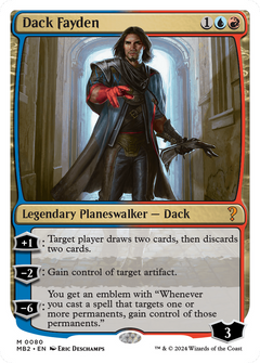 Dack Fayden (White Border) [Mystery Booster 2]-1