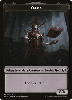 Spider // Vecna Double-Sided Token [Dungeons & Dragons: Adventures in the Forgotten Realms Tokens]-2