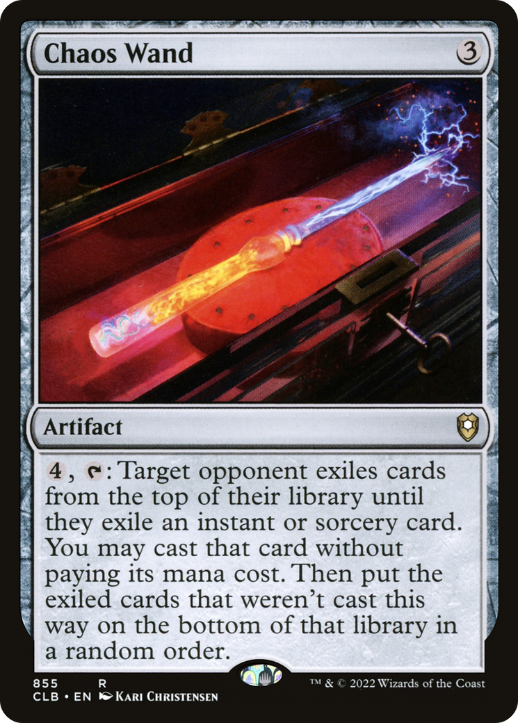 Chaos Wand [Commander Legends: Battle for Baldur's Gate]-1