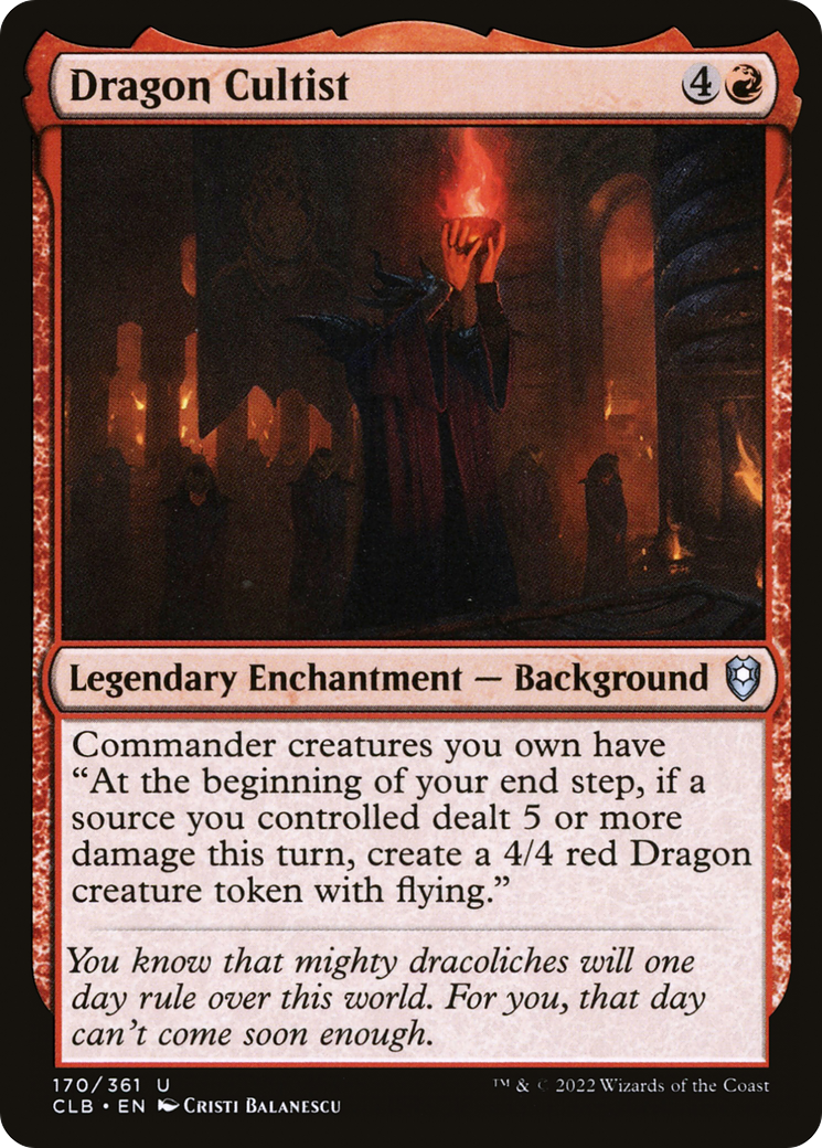 Dragon Cultist [Commander Legends: Battle for Baldur's Gate]-1