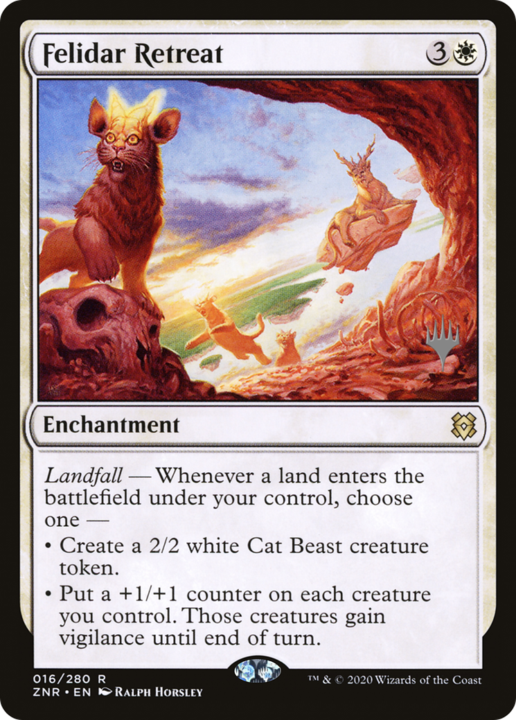 Felidar Retreat (Promo Pack) [Zendikar Rising Promos]-1