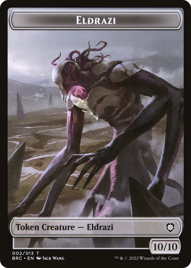 Eldrazi (TBRC-002) - The Brothers' War Commander Tokens Foil-1
