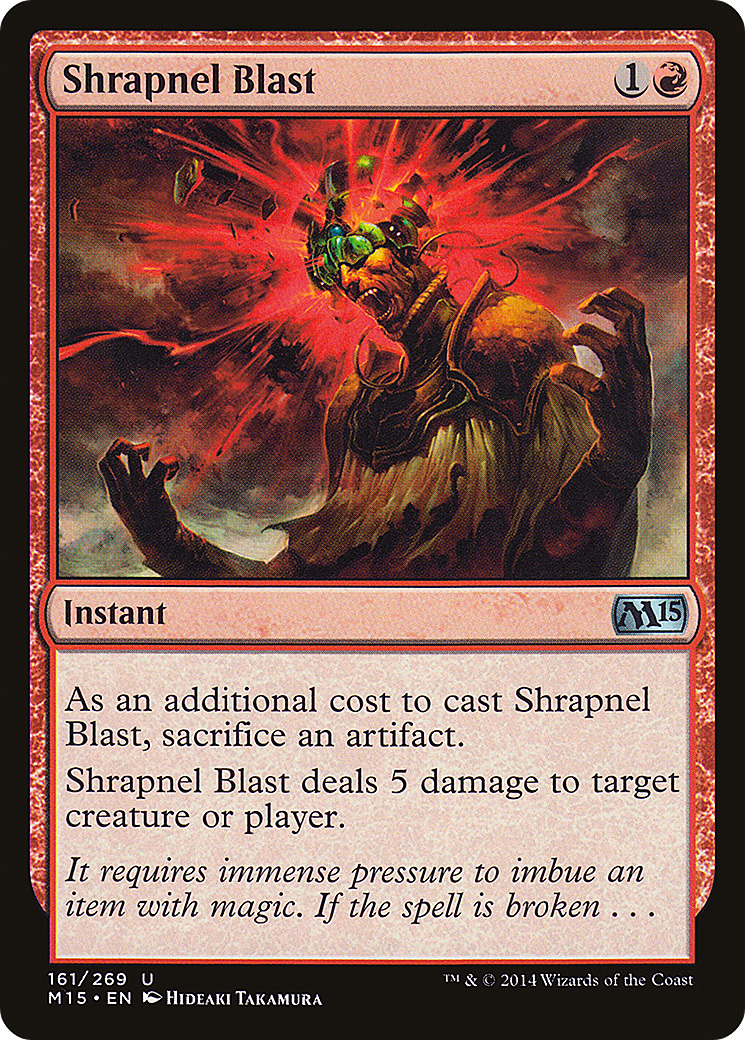 Shrapnel Blast [Magic 2015]-1