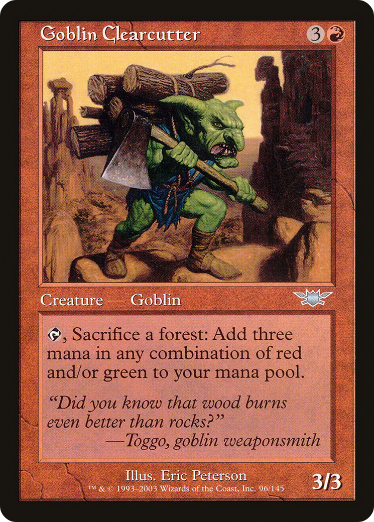 Goblin Clearcutter [Legions]-1