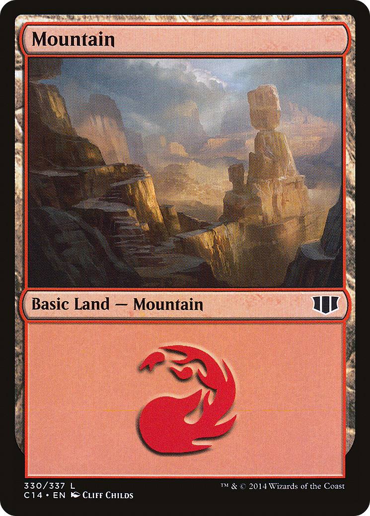 Mountain (330) [Commander 2014]-1