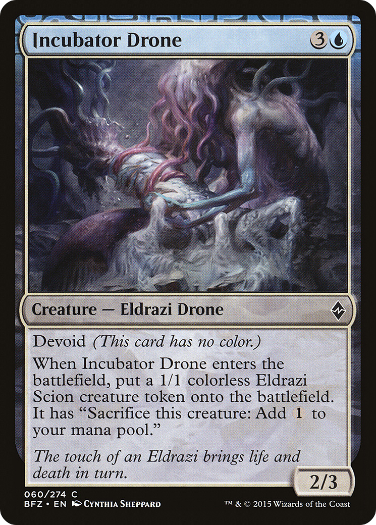 Incubator Drone [Battle for Zendikar]-1