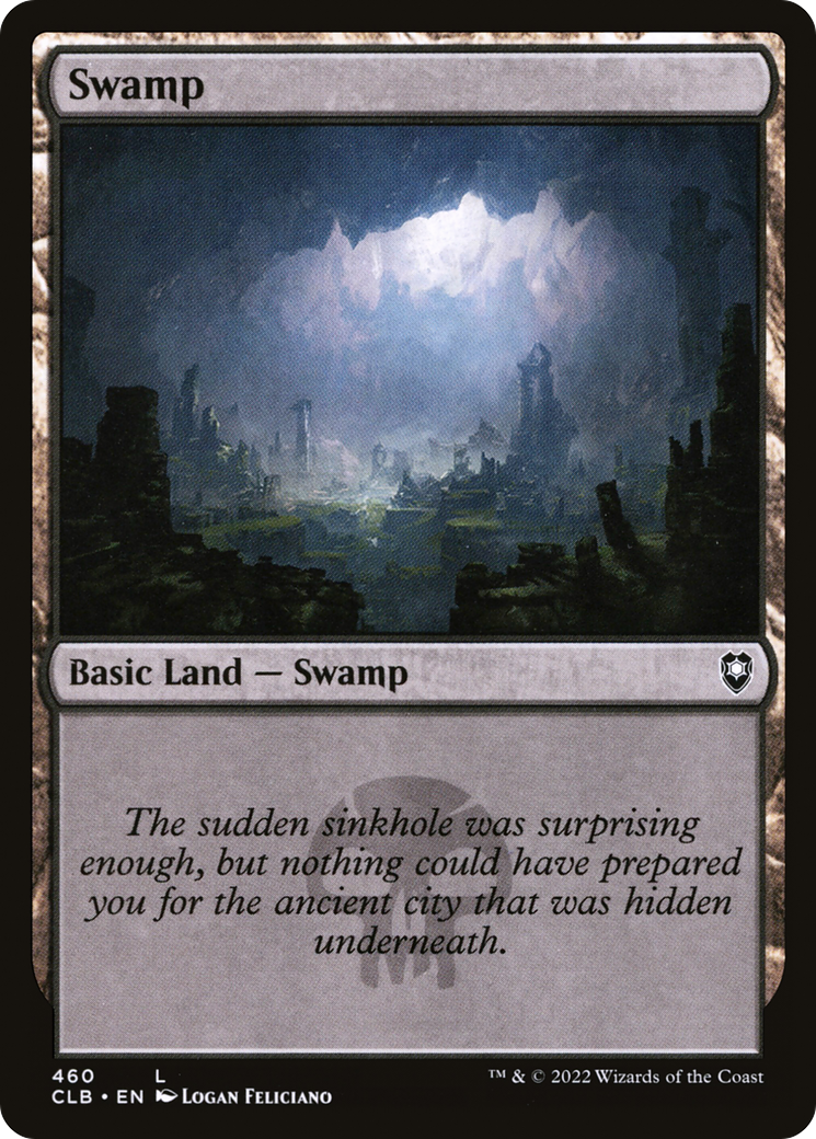 Swamp (460) [Commander Legends: Battle for Baldur's Gate]-1