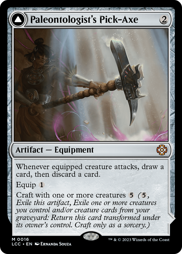 Paleontologist's Pick-Axe [The Lost Caverns of Ixalan Commander]-3