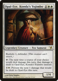 Opal-Eye, Konda's Yojimbo [Betrayers of Kamigawa]-1