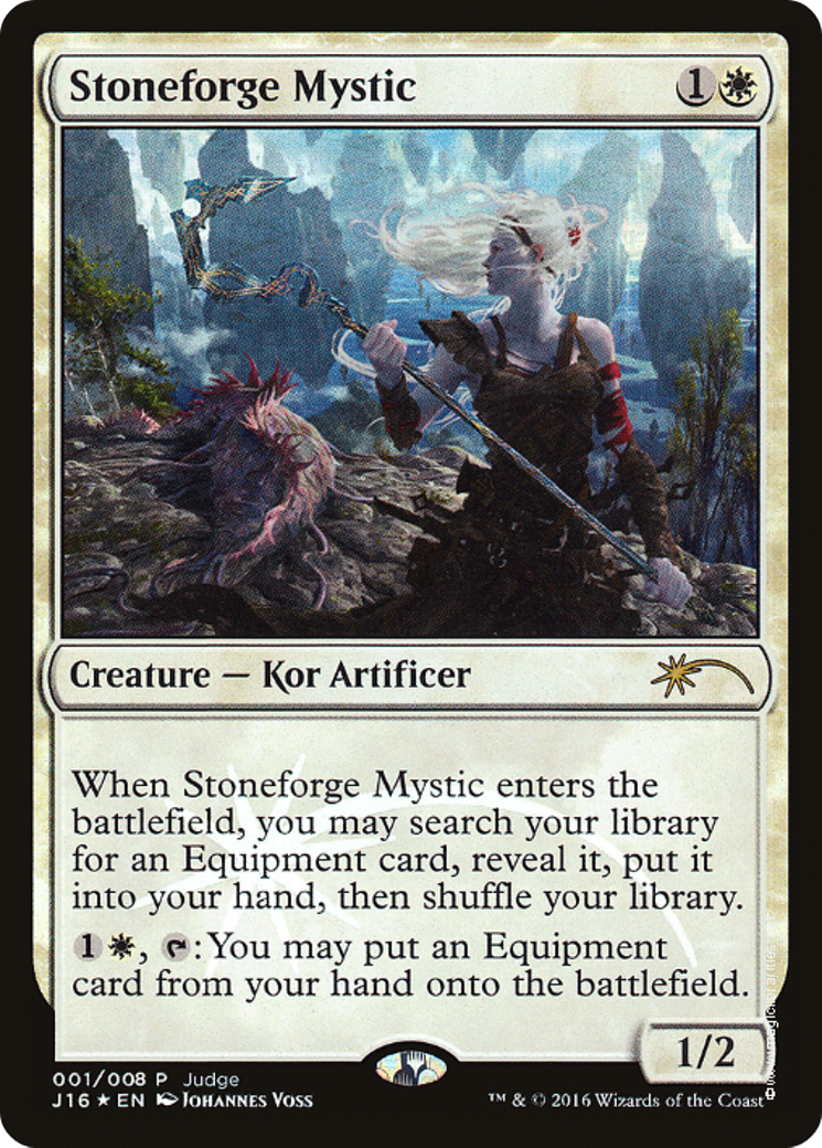 Stoneforge Mystic [Judge Gift Cards 2016]-1