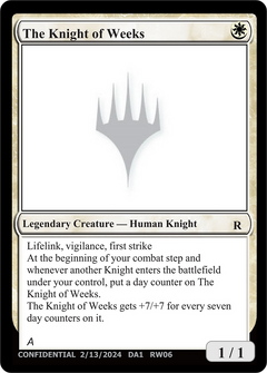 The Knight of Weeks (UNK-RW06) - Unknown Event-1
