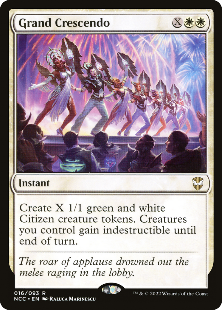 Grand Crescendo [Streets of New Capenna Commander]-1