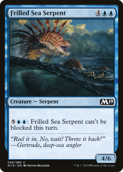 Frilled Sea Serpent [Core Set 2019]-1
