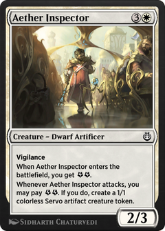 Aether Inspector (KLR-003) - Kaladesh Remastered-1