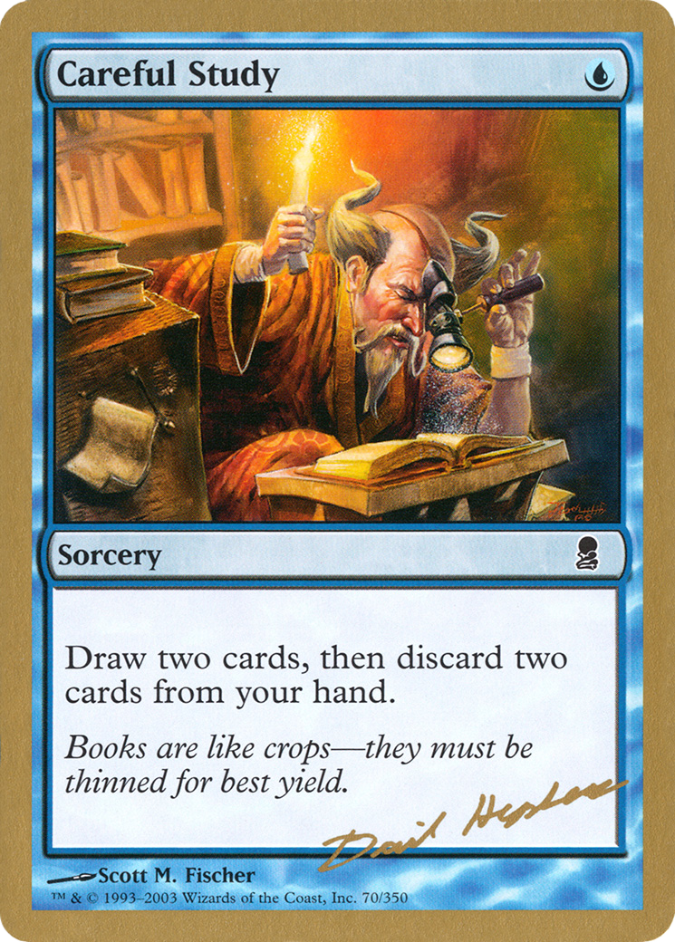 Careful Study - 2003 Dave Humpherys (ODY) (WCD-) - World Championship Decks 2003-1