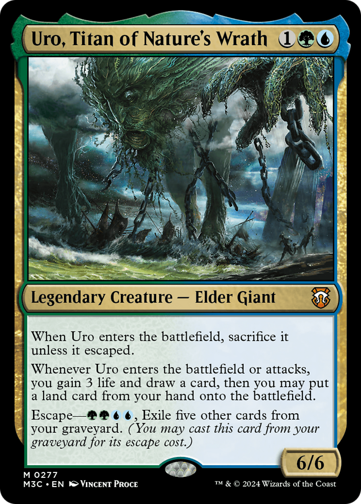Uro, Titan of Nature's Wrath (M3C-277) - Modern Horizons 3 Commander-1