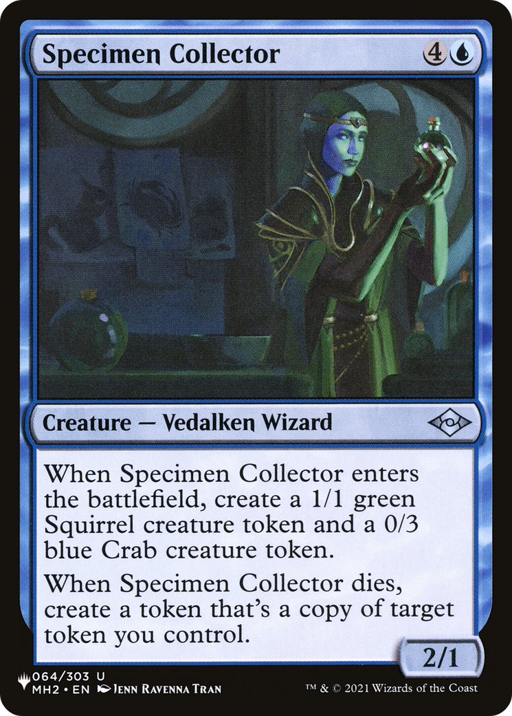 Specimen Collector [The List]-1
